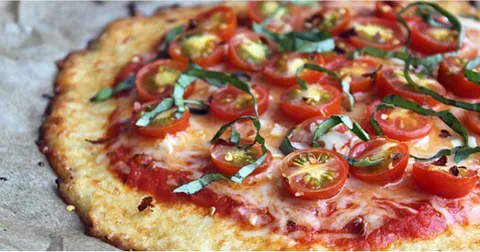 Receita de Pizza Low Carb