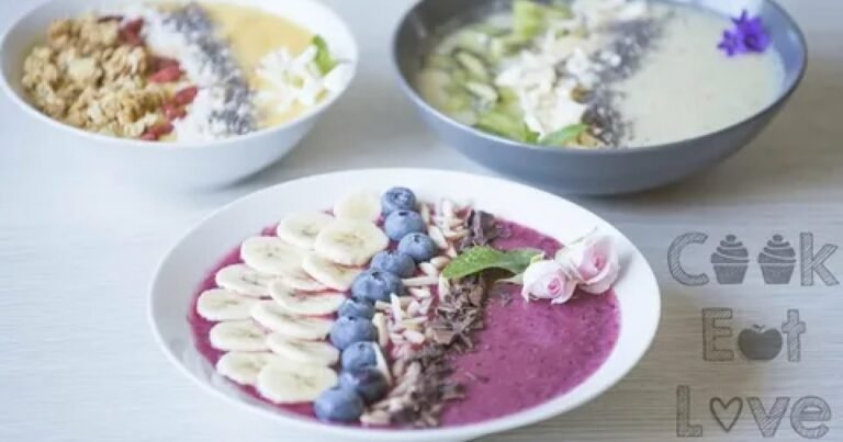 Receitas de Smoothie Bowls