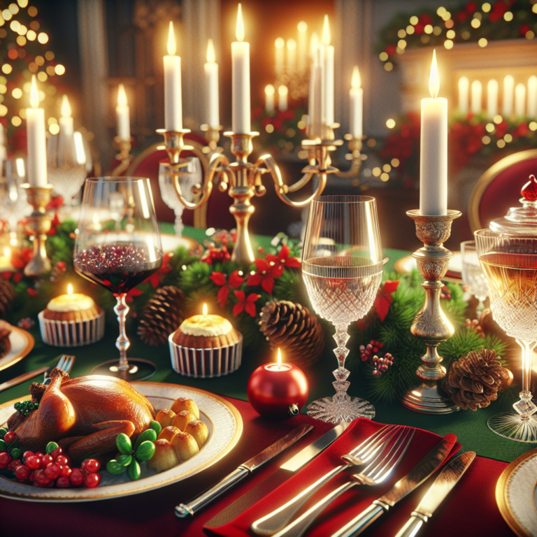 Decoração de Mesa para o Natal: Harmonizando Estilo e Sabor nas Refeições Festivas